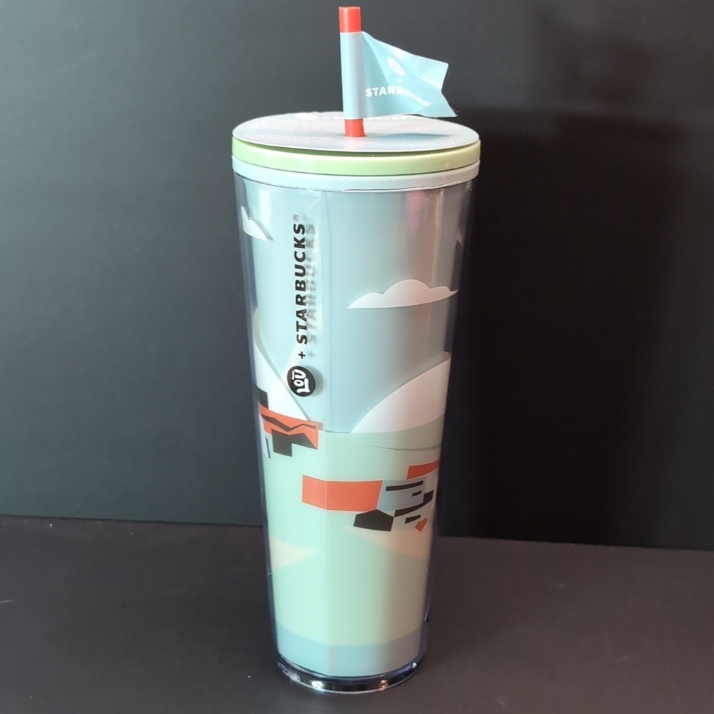 Starbucks + Lou Black History 2024 Damon Brown Art Insulated 16oz Tumbler.